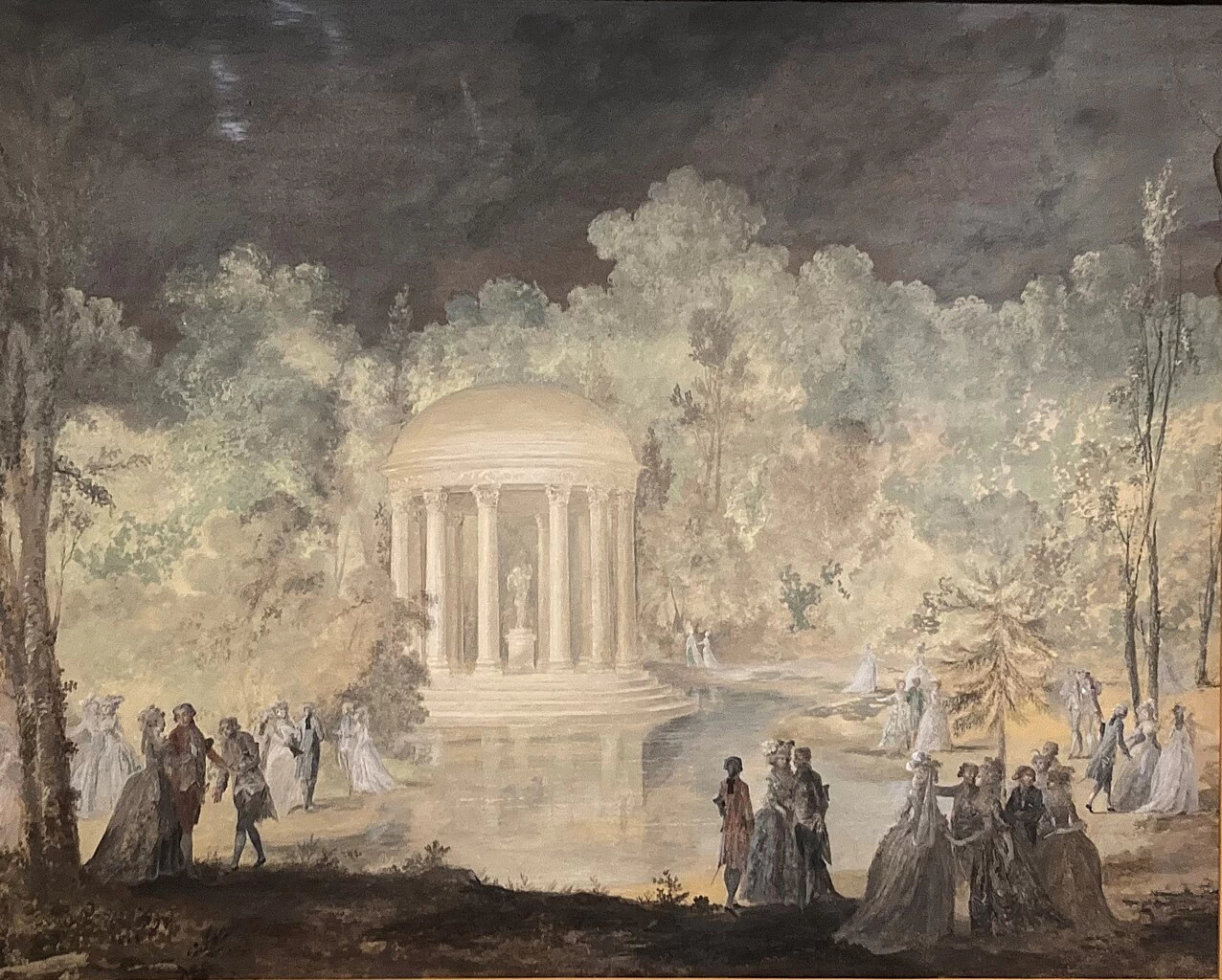 Festa di corte nel parco del Trianon